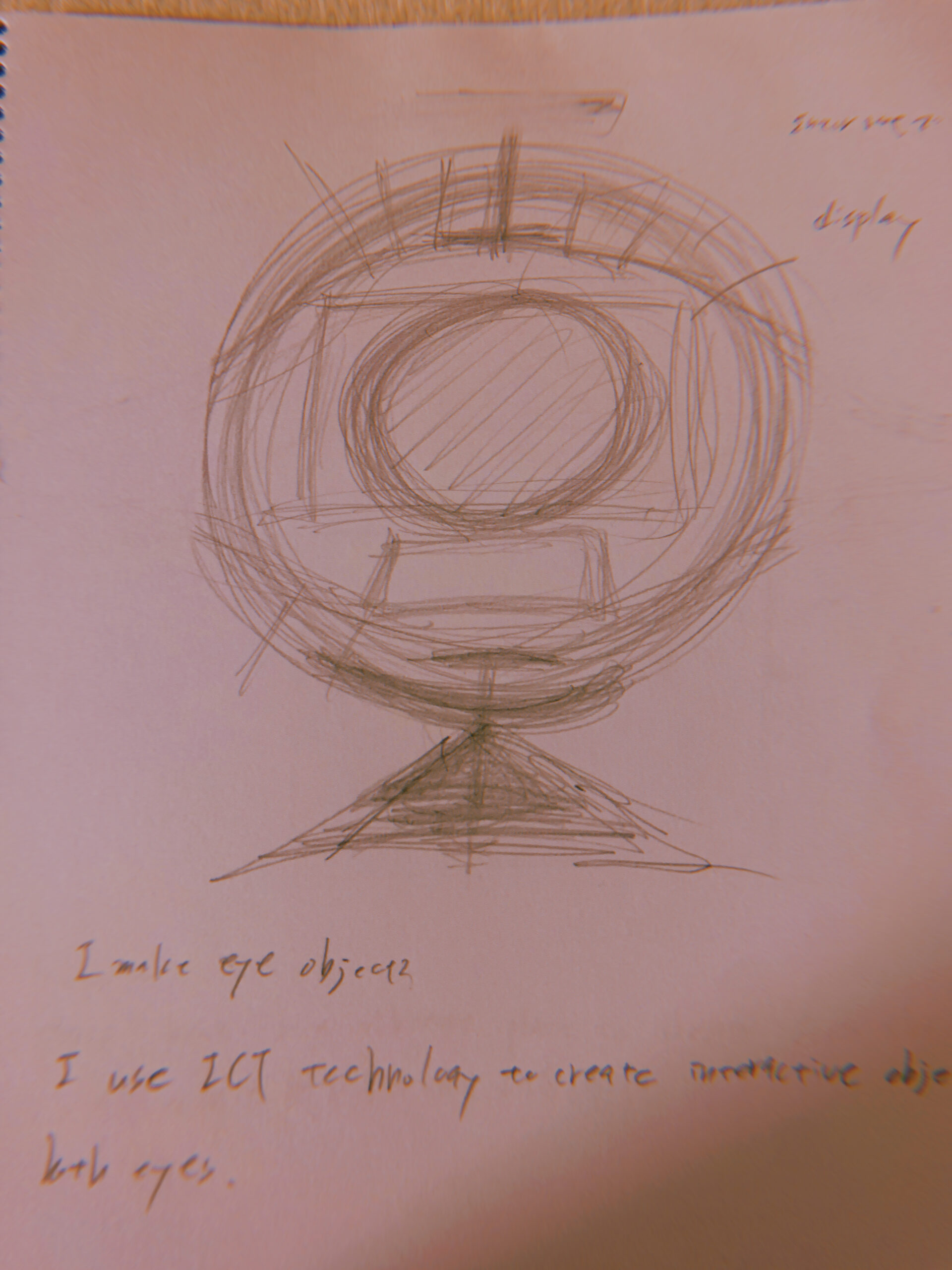 Giant eyeball / 巨大目玉